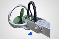 Agitation jet ±90° adiustable