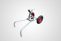 Cart for type S-E2 electric mixer