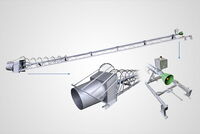 Versie 1: Lagunemixer tot 12 m, voor vaste inbouw