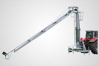 The illustrations show the mixer tower rotated with optional accessories